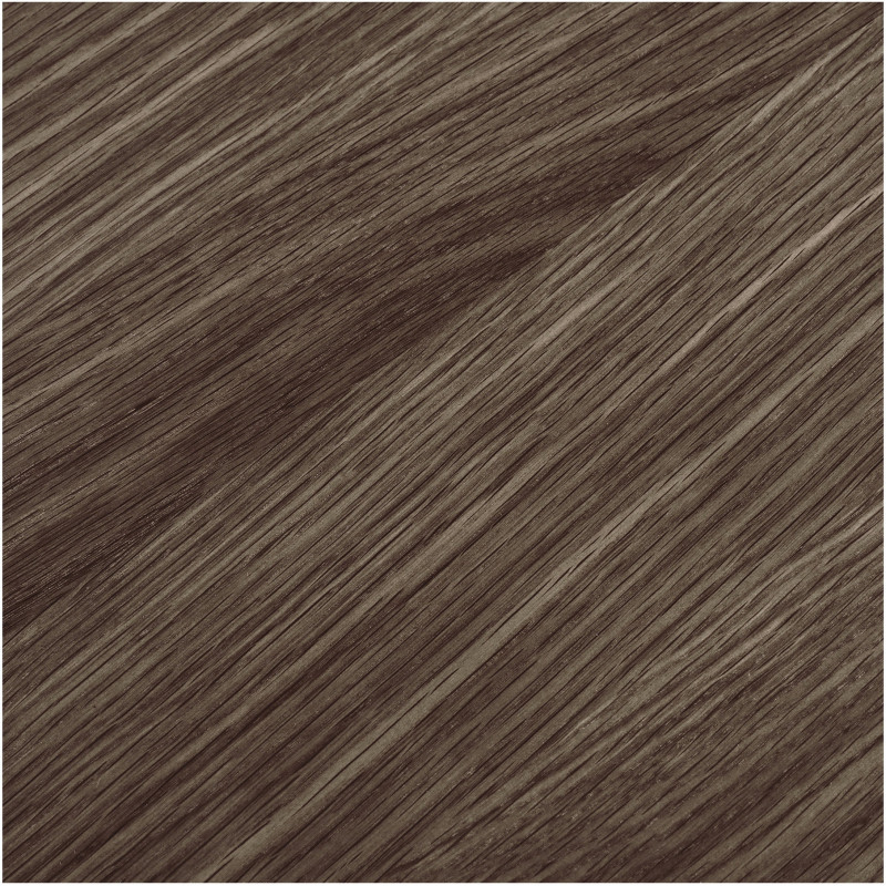 Table à manger ronde 6 personnes Ø140 cm chêne fumé Osaka 