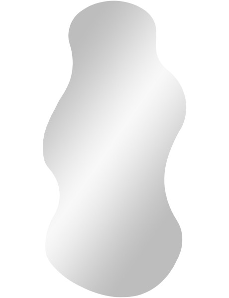 Miroir mural organique Irrégulier 40x80 Verre Palermo 