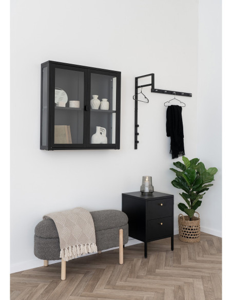 Plaid bohème chic 130x180 Coton Polyester Taupe Beige Avec pompons Motif losanges Bursa 