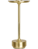Lampe de table LED rechargeable finition laiton 13 x 28,5 cm Lyneham
