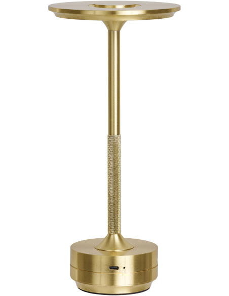 Lyneham Table Lamp - Table lamp, rechargeable, metal, brass 