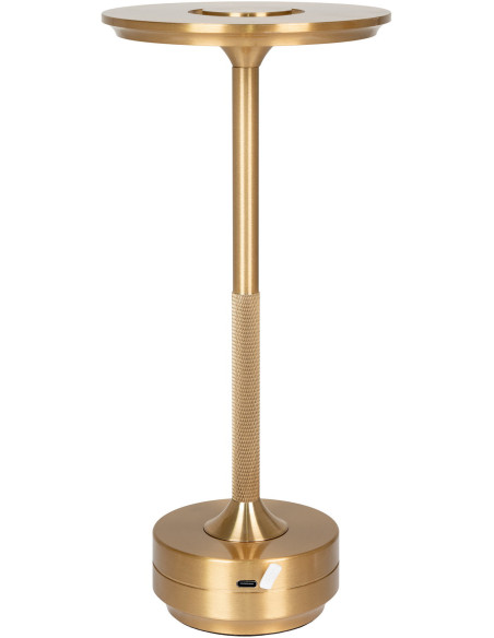 Lyneham Table Lamp - Table lamp, rechargeable, metal, brass 