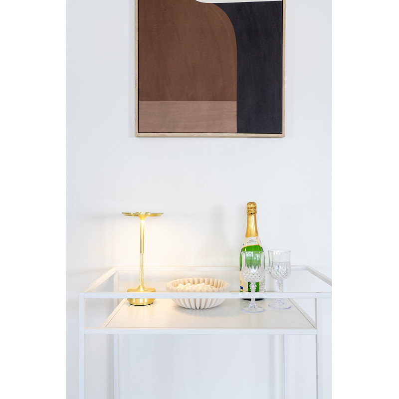 Lyneham Table Lamp - Table lamp, rechargeable, metal, brass 