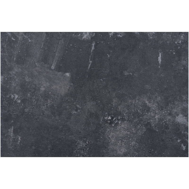 Table à manger bistrot moderne Carrée 2 personnes Bois MDF Mélamine Métal Noir Fano 