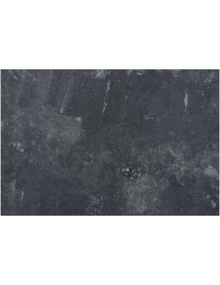 Table à manger bistrot moderne Carrée 2 personnes Bois MDF Mélamine Métal Noir Fano 