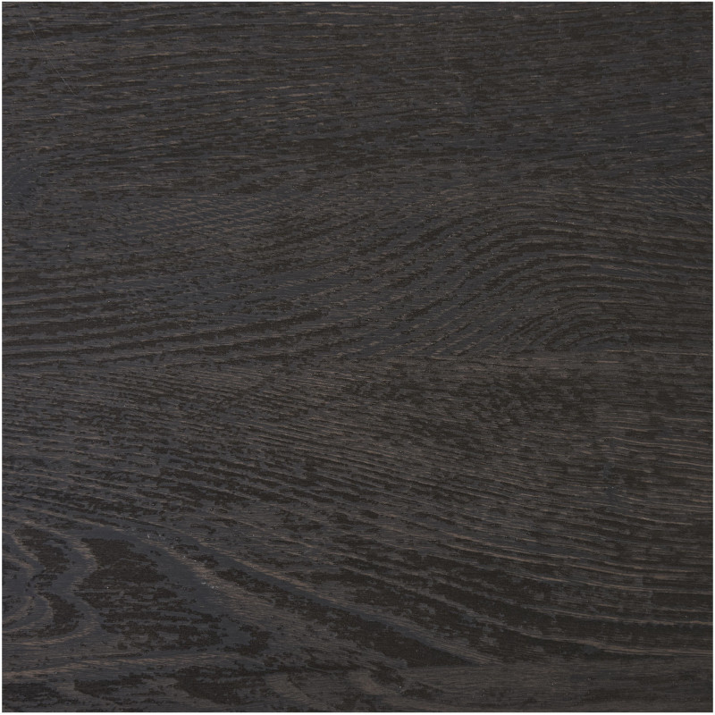 Grande Table basse moderne Ovale Bois MDF Papier décoratif Marron foncé Noir Boavista House Nordic - 5
