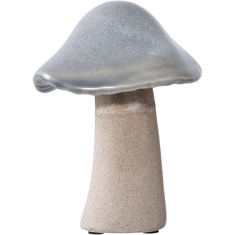 Statuettes déco originales Champignons Céramique Vert Marron Bleu Mushroo (Lot de 3) 