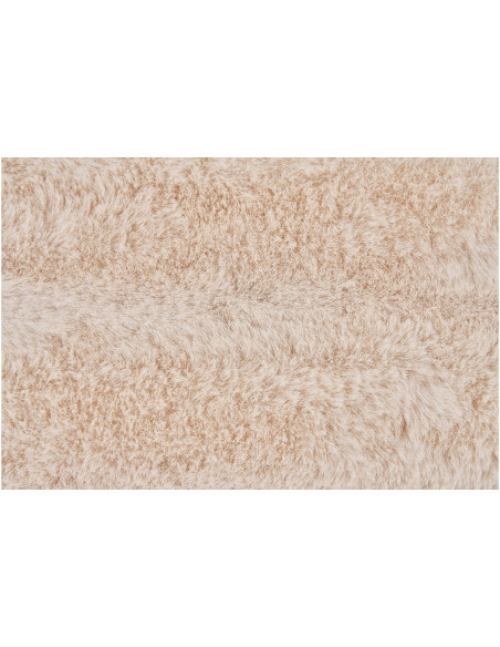 Plaid douceur chaud 130x180 Fausse fourrure Blanc Galena 