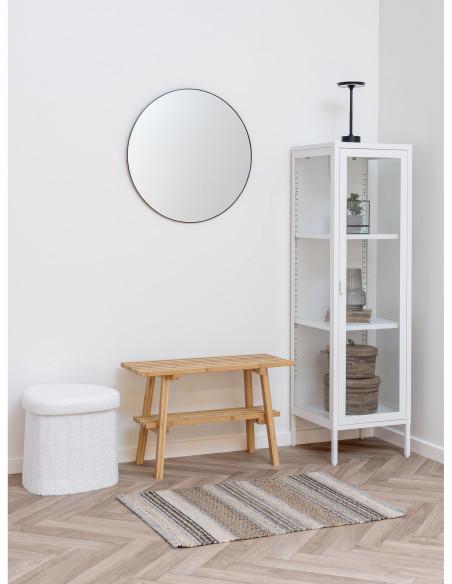 Banc moderne 1 étagère Bambou Naturel Ember 
