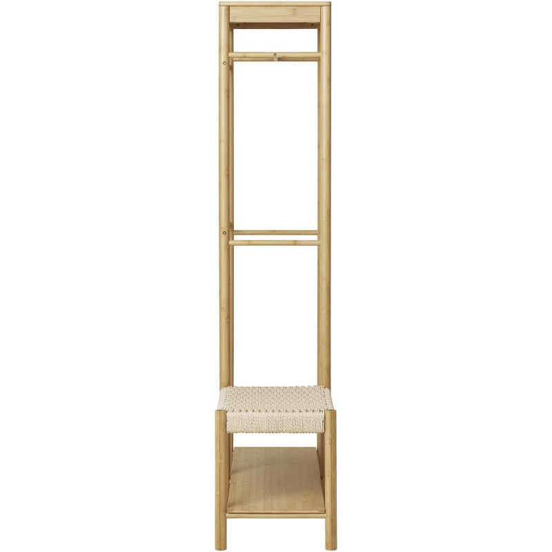 Meuble d'entrée moderne Dressing et Banc Bambou Naturel Corde en papier Ember House Nordic - 3