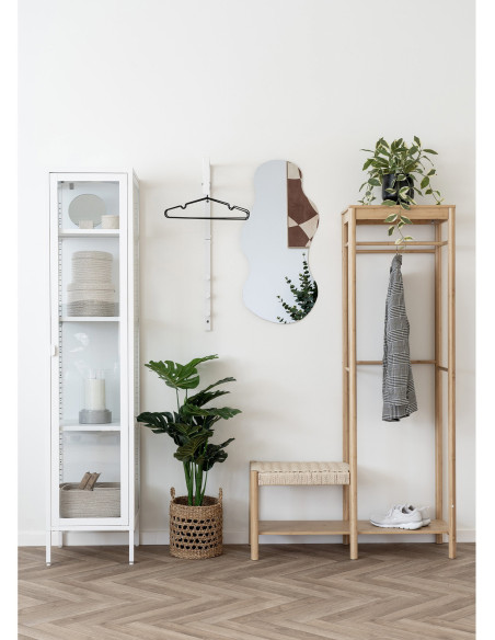 Meuble d'entrée moderne Dressing et Banc Bambou Naturel Corde en papier Ember House Nordic - 7