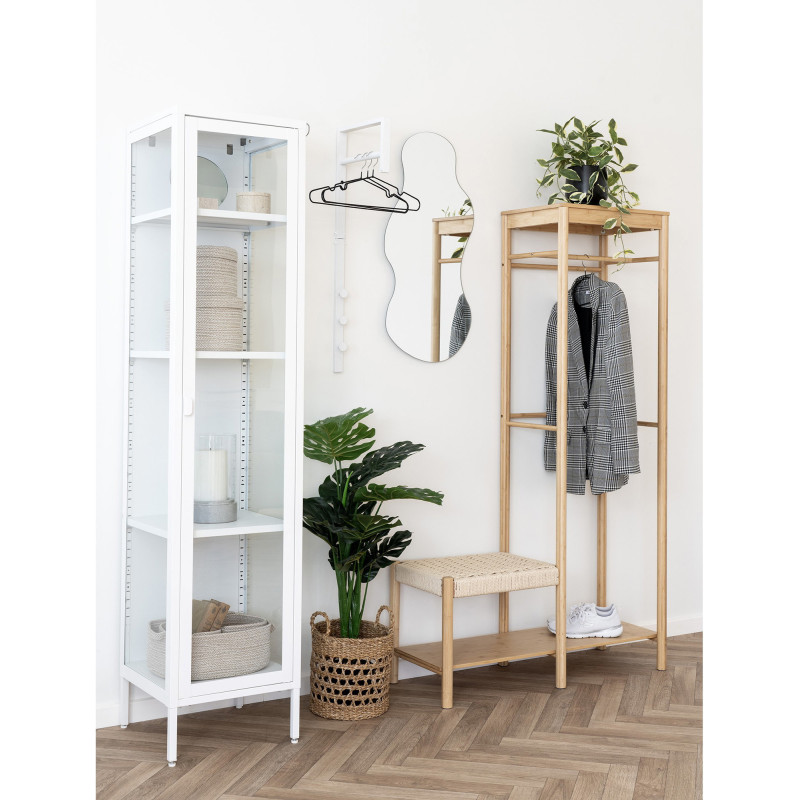 Meuble d'entrée moderne Dressing et Banc Bambou Naturel Corde en papier Ember House Nordic - 8