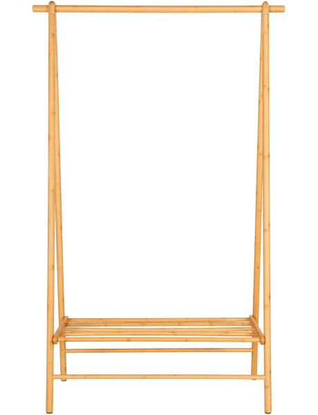 Porte vêtements Dressing moderne 1 étagère Bambou Naturel Manaus House Nordic - 1