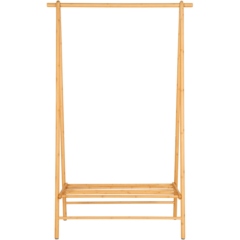 Porte vêtements Dressing moderne 1 étagère Bambou Naturel Manaus House Nordic - 1