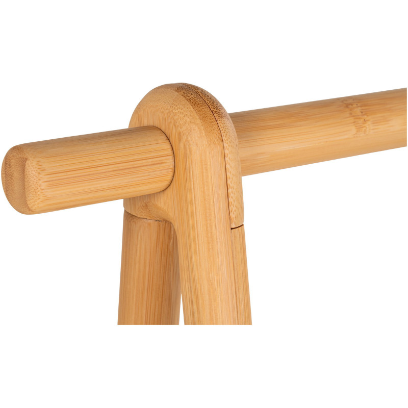 Porte vêtements Dressing moderne 1 étagère Bambou Naturel Manaus House Nordic - 4