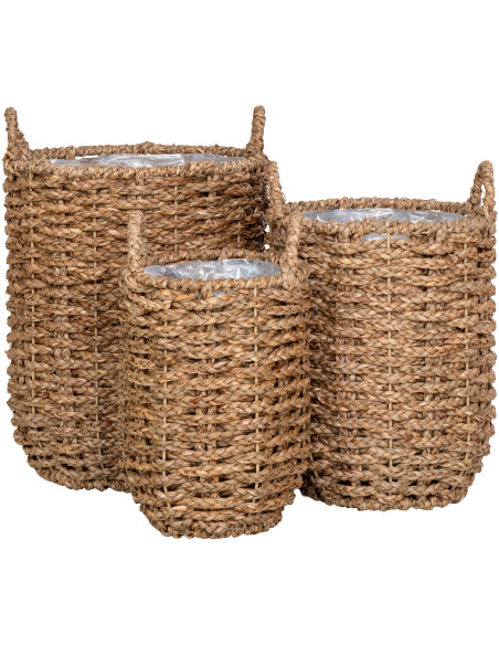 Hue Baskets - Baskets, seagrass, nature set of 3 