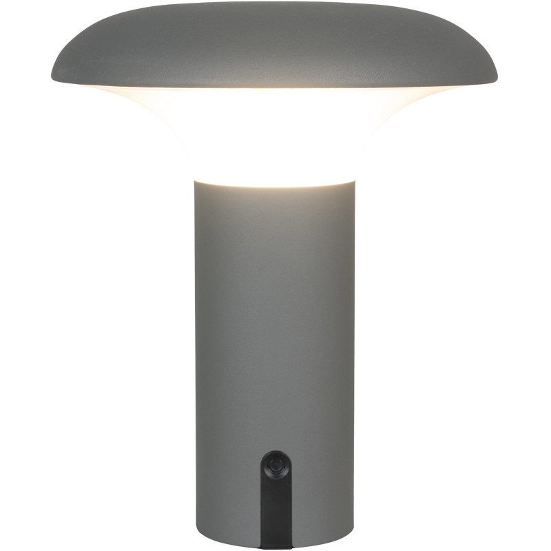 Ramsey LED Lamp - Lamp, rechargeable, grey 