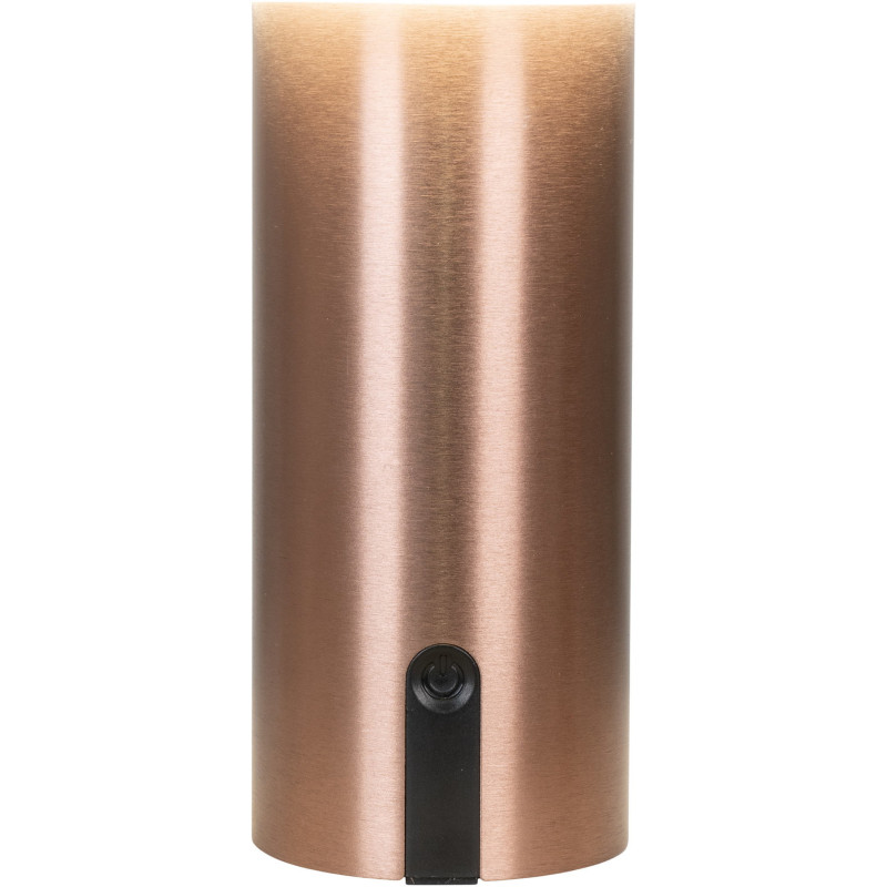 Soham LED Lamp - Lamp, rechargeable, white/copper 