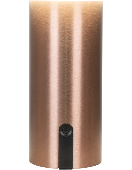 Soham LED Lamp - Lamp, rechargeable, white/copper 