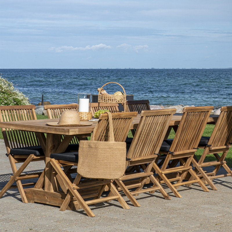 Plateau déco 2 niveaux Hauteur 39 cm Papier Naturel Tressé Métal Anadia 