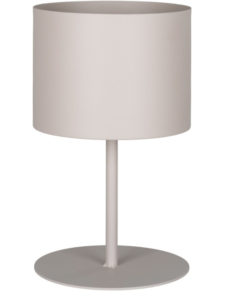 Cache pot sur pied moderne Rond Diamètre 21 cm Métal Sable Trofa 