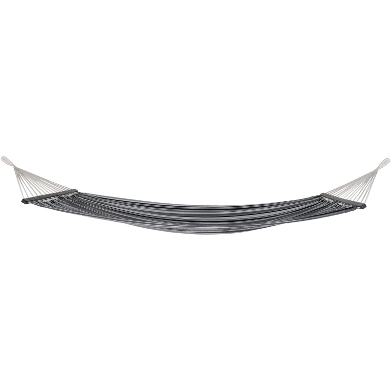 Lamia Hammock - Hammock, polyester/cotton, larch, black/grey/white 