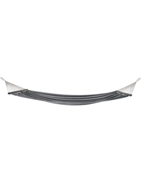 Lamia Hammock - Hammock, polyester/cotton, larch, black/grey/white 