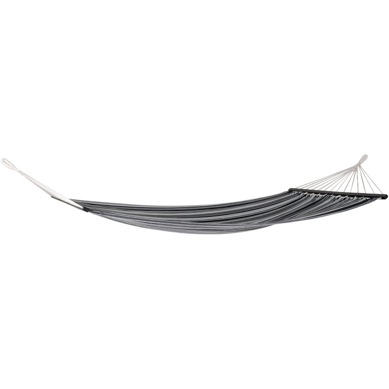 Lamia Hammock - Hammock, polyester/cotton, larch, black/grey/white 