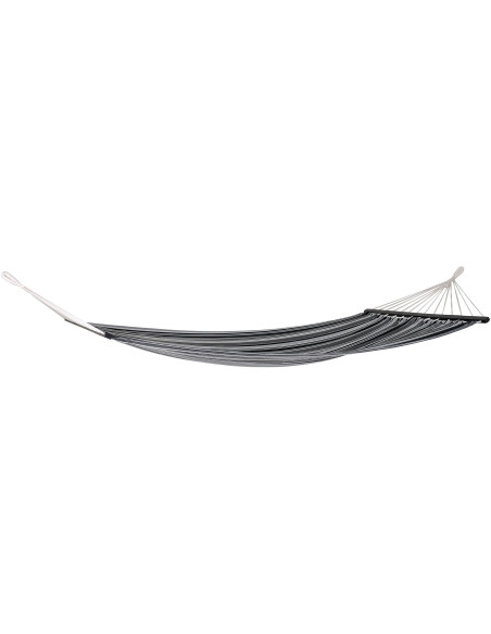 Lamia Hammock - Hammock, polyester/cotton, larch, black/grey/white 