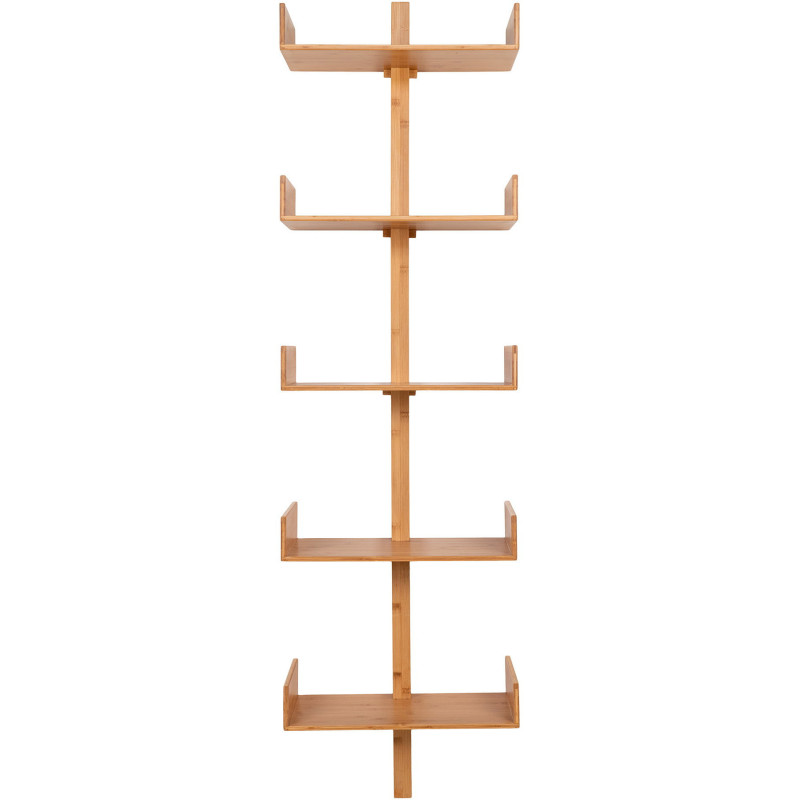 Villa Shelf - Wall shelf, bamboo, natural 50x180 cm 