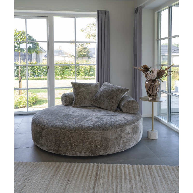 Grand tapis tufté Rectangulaire 160x230 Laine Coton Ivoire Mango 