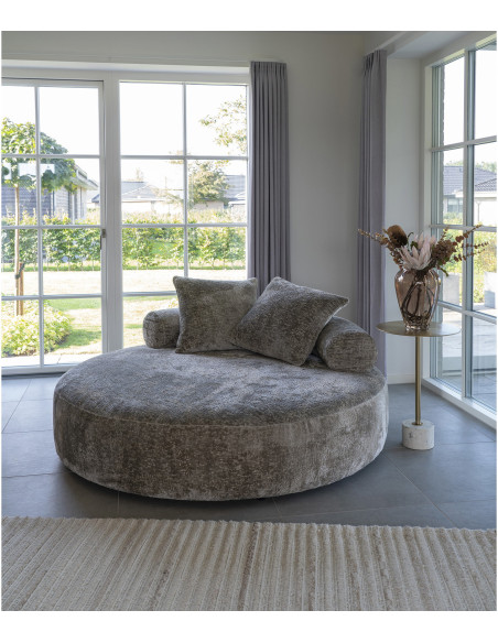 Grand tapis tufté Rectangulaire 160x230 Laine Coton Ivoire Mango 