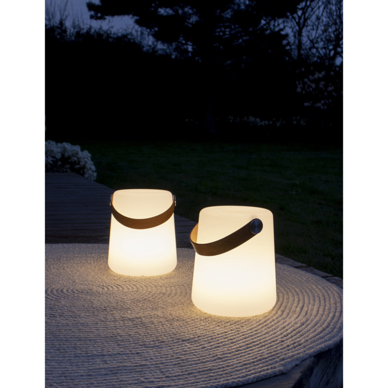 Bristol LED Lamp - Lamp with strap, rechargeable, white 