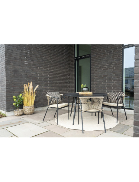 Pulo Baskets - Baskets, kubu rattan, natural set af 2 