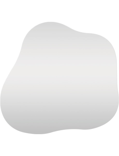 Miroir mural organique Irrégulier 50x55 Verre Palermo 