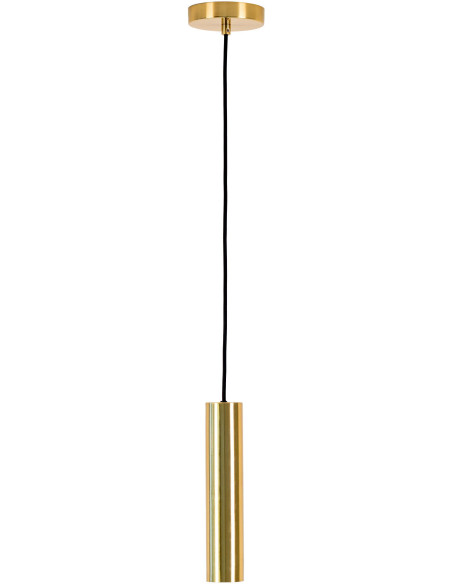 Suspension moderne design Métal Doré Effet laiton Paris 