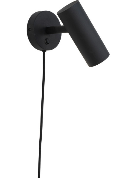 Applique murale moderne design Métal Noir Paris 