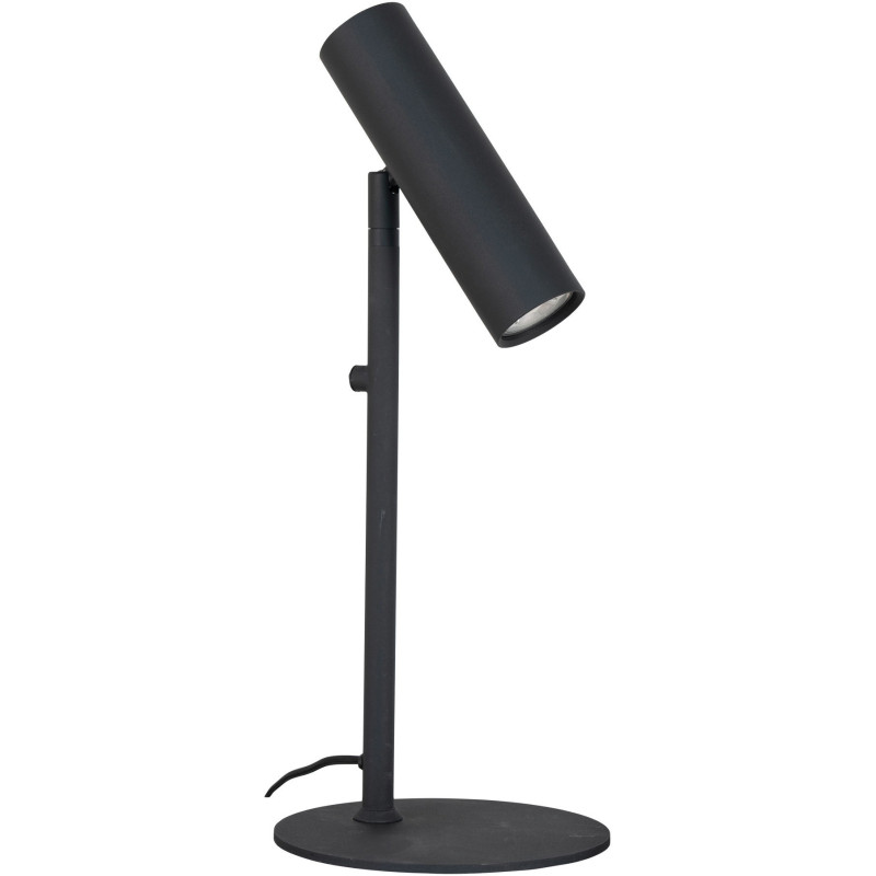 Lampe à poser moderne design Hauteur 47 cm Métal Noir Paris 