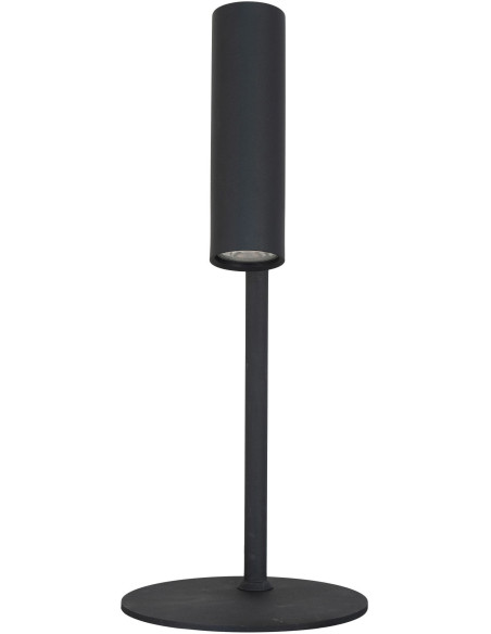 Lampe à poser moderne design Hauteur 47 cm Métal Noir Paris 