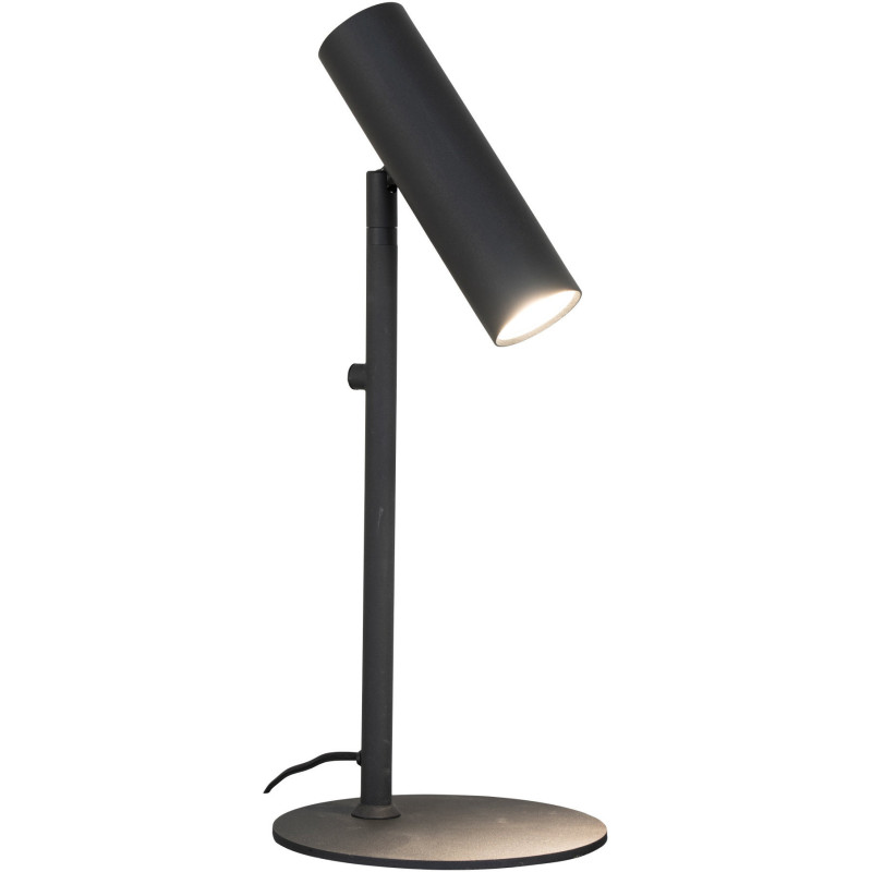 Lampe à poser moderne design Hauteur 47 cm Métal Noir Paris 