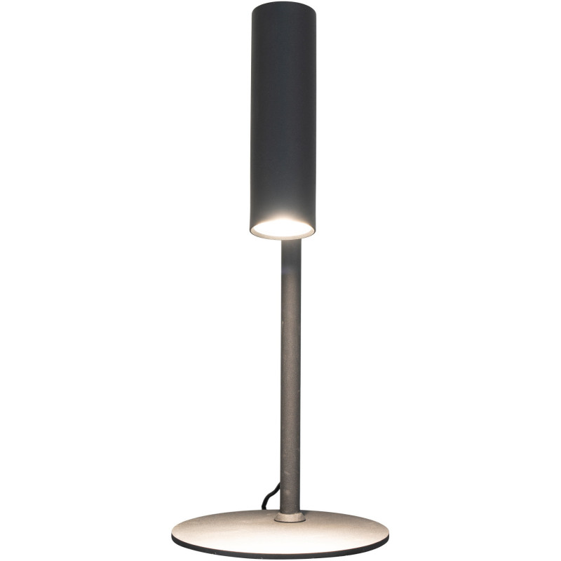 Lampe à poser moderne design Hauteur 47 cm Métal Noir Paris 