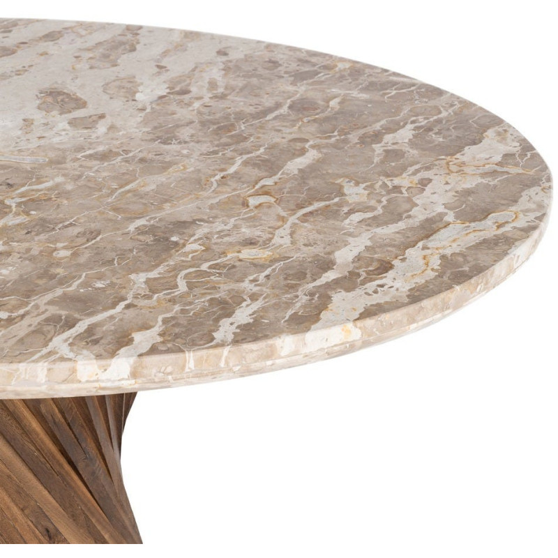 Table à manger ronde 120 cm marbre...