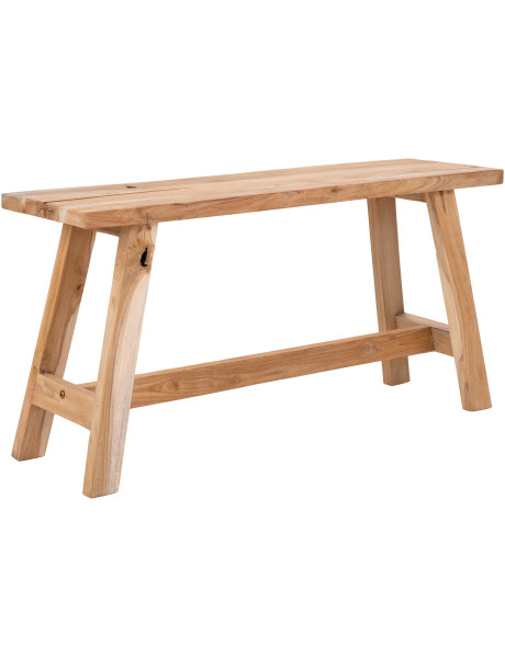 Banc vintage 2 places Bois de teck Naturel Barcelona 