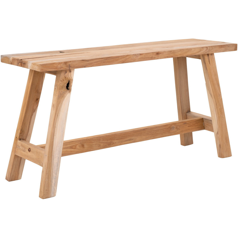 Banc vintage 2 places Bois de teck Naturel Barcelona 