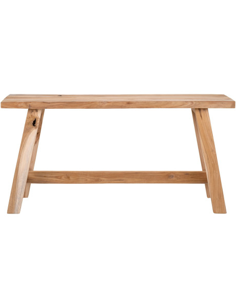 Banc vintage 2 places Bois de teck Naturel Barcelona 
