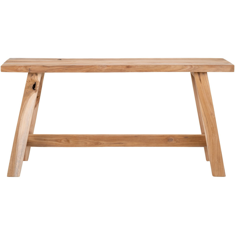 Banc vintage 2 places Bois de teck Naturel Barcelona 