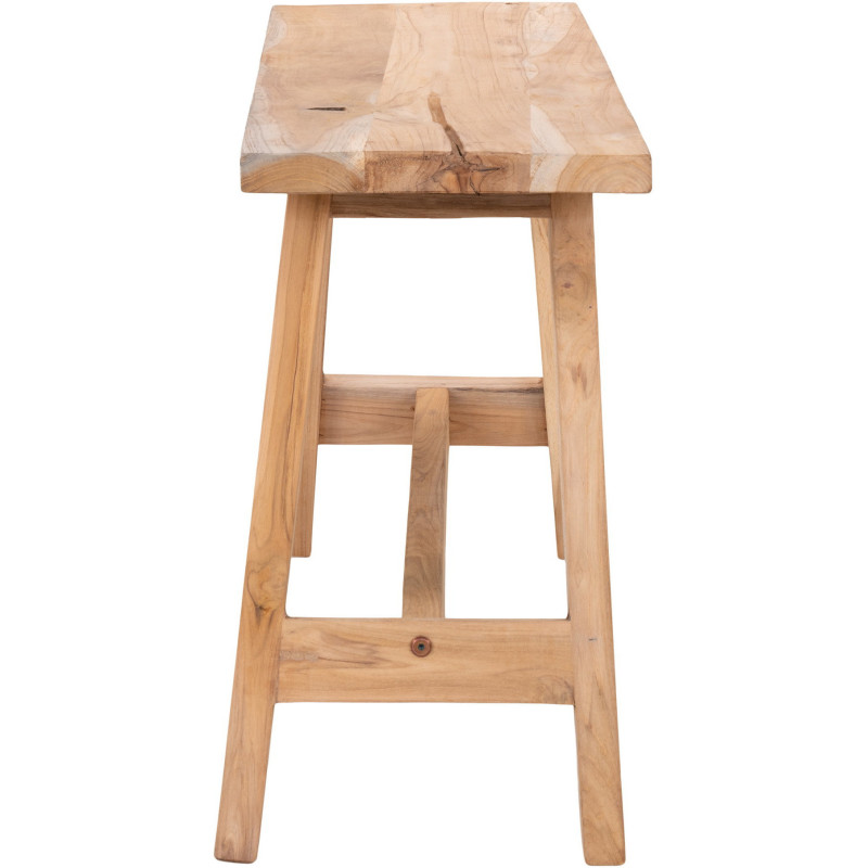 Banc vintage 2 places Bois de teck Naturel Barcelona 