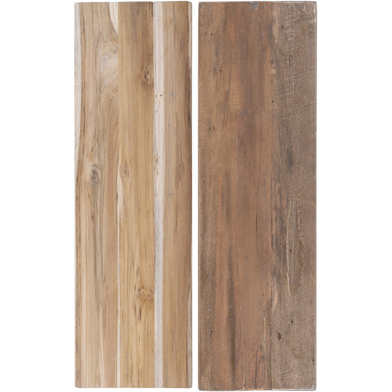 Banc vintage 2 places Bois de teck Naturel Barcelona 