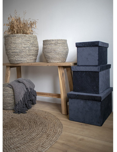 Banc vintage 2 places Bois de teck Naturel Barcelona 