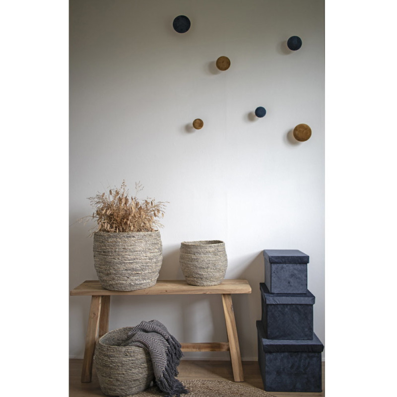 Banc vintage 2 places Bois de teck Naturel Barcelona 